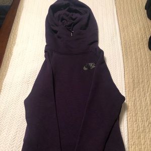 Purple Nike Mock Neck Sweatshirt Worn Once
